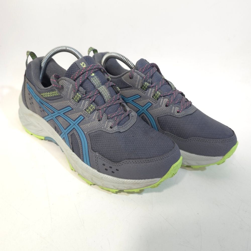 ASICS Gel-Venture 8 Trail Running Shoes Women’s Gray Blue Size 7.5 1012B313